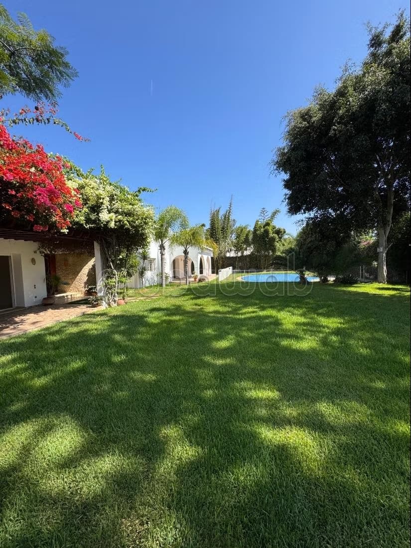 Villa à louer sur Souissi