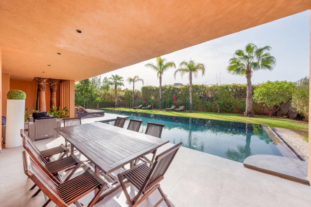 Marrakech – Villa de prestige au golf Amelkis avec piscine i...