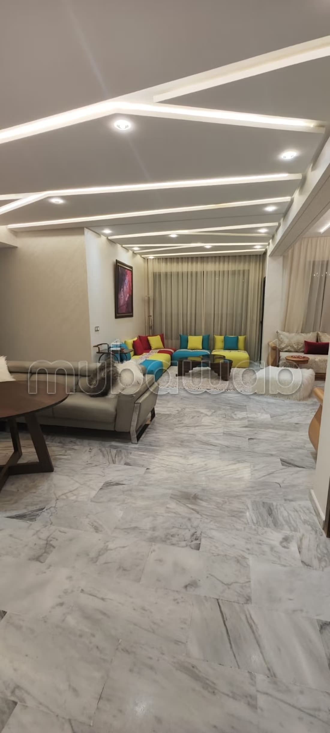 Location d'un appartement à Fes City Center. 3 pièces confor...