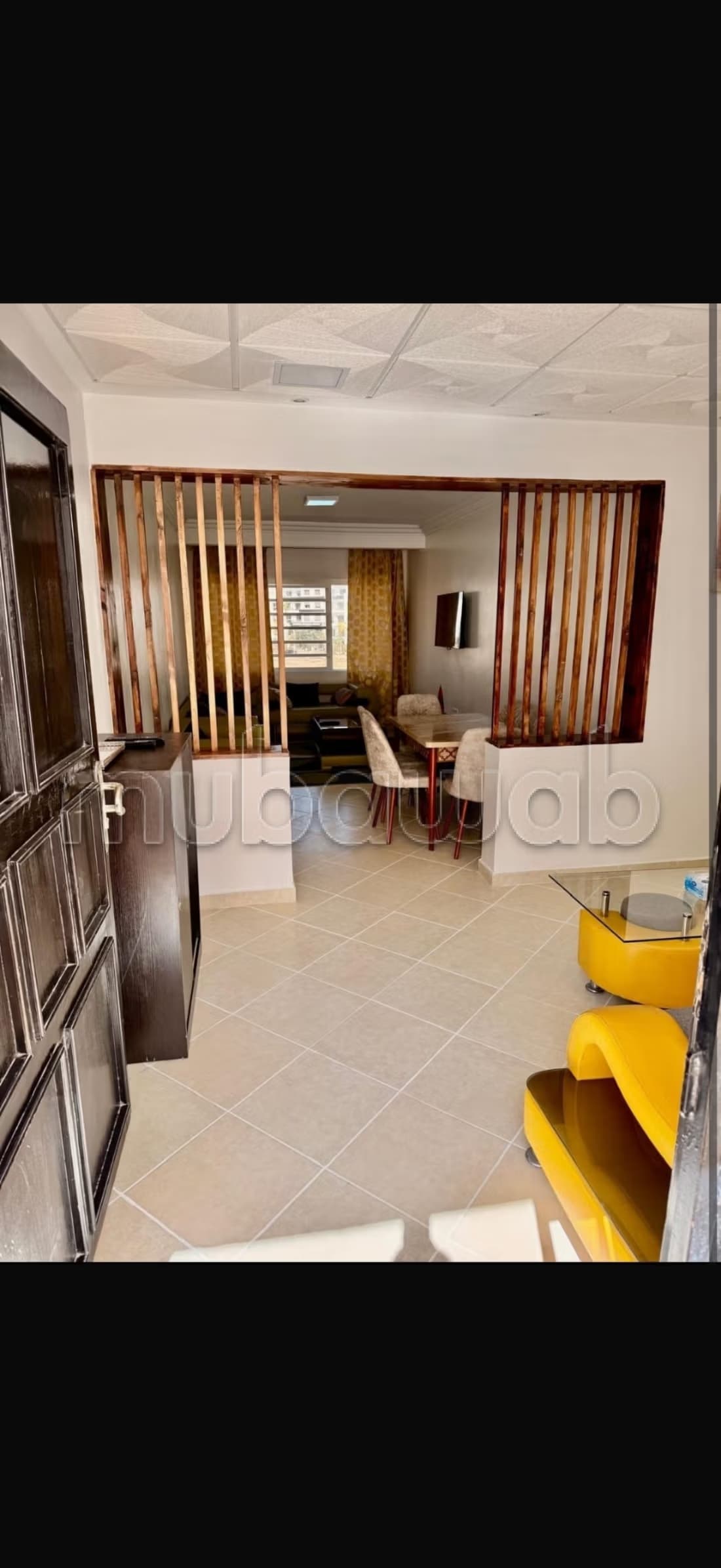 Appartement à louer à Founti. Superficie 100 m². Meublé