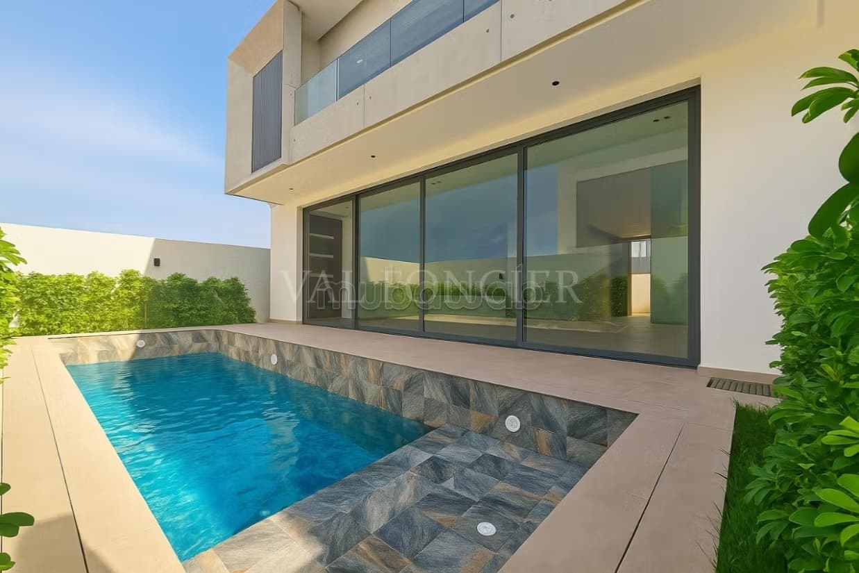 Location villa neuve ultra moderne 4chambres avec piscine Ai...