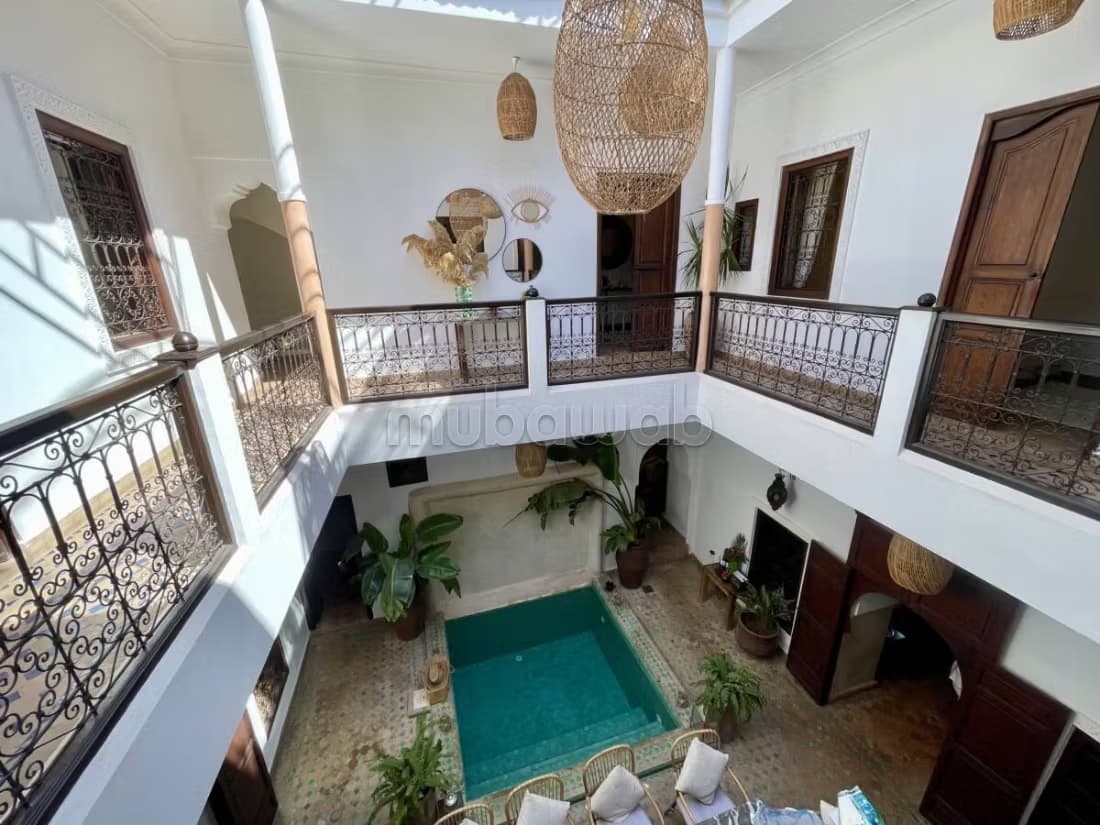 Maison d'hôtes de 5 chambres en activité Riad Laarous