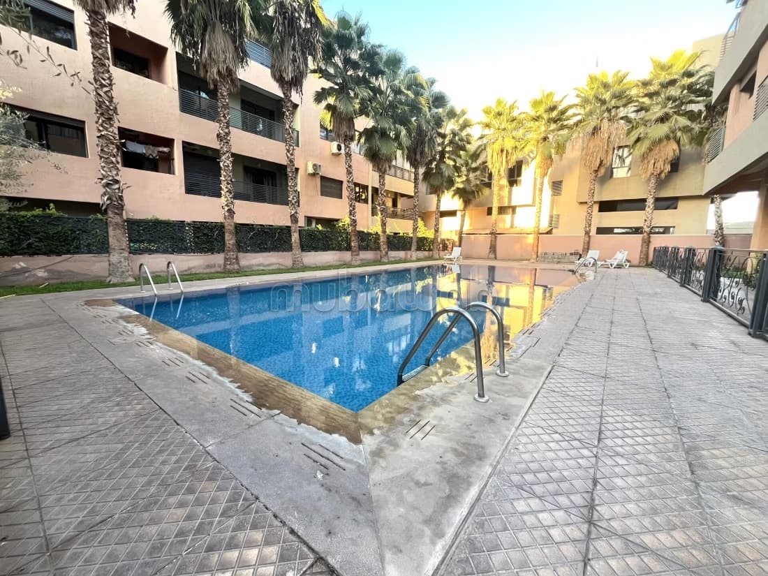 Marrakech – Appartement 3 chambres dans résidence familiale...
