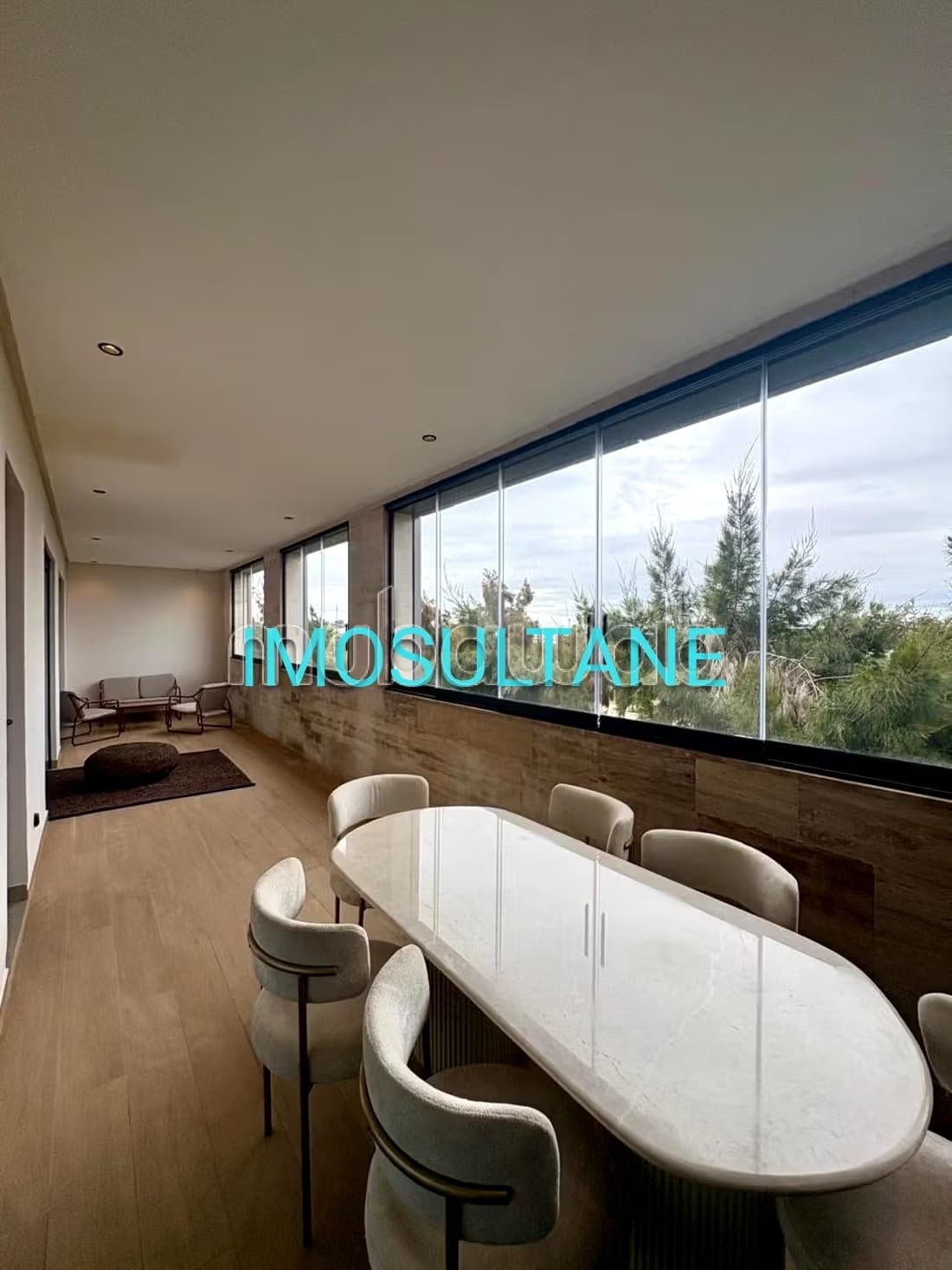 Appartement à louer meublé à l'orangeraie Souissi