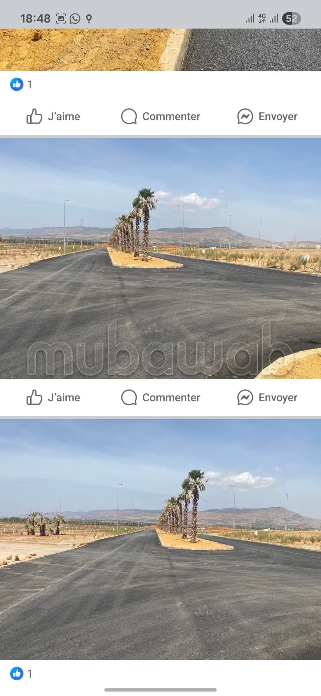 Beau terrain à la vente à jnan zitoune omrane. Superficie 15...