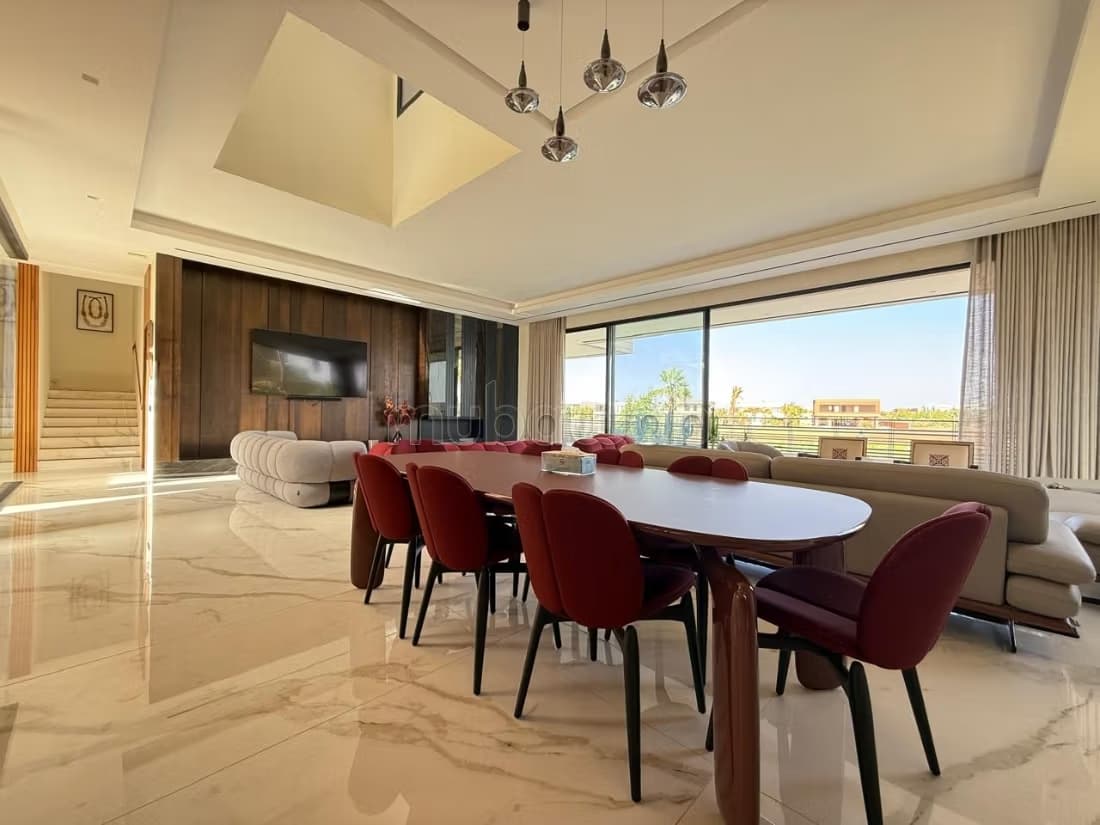 Marrakech – Villa de prestige en front de golf à Amelkis