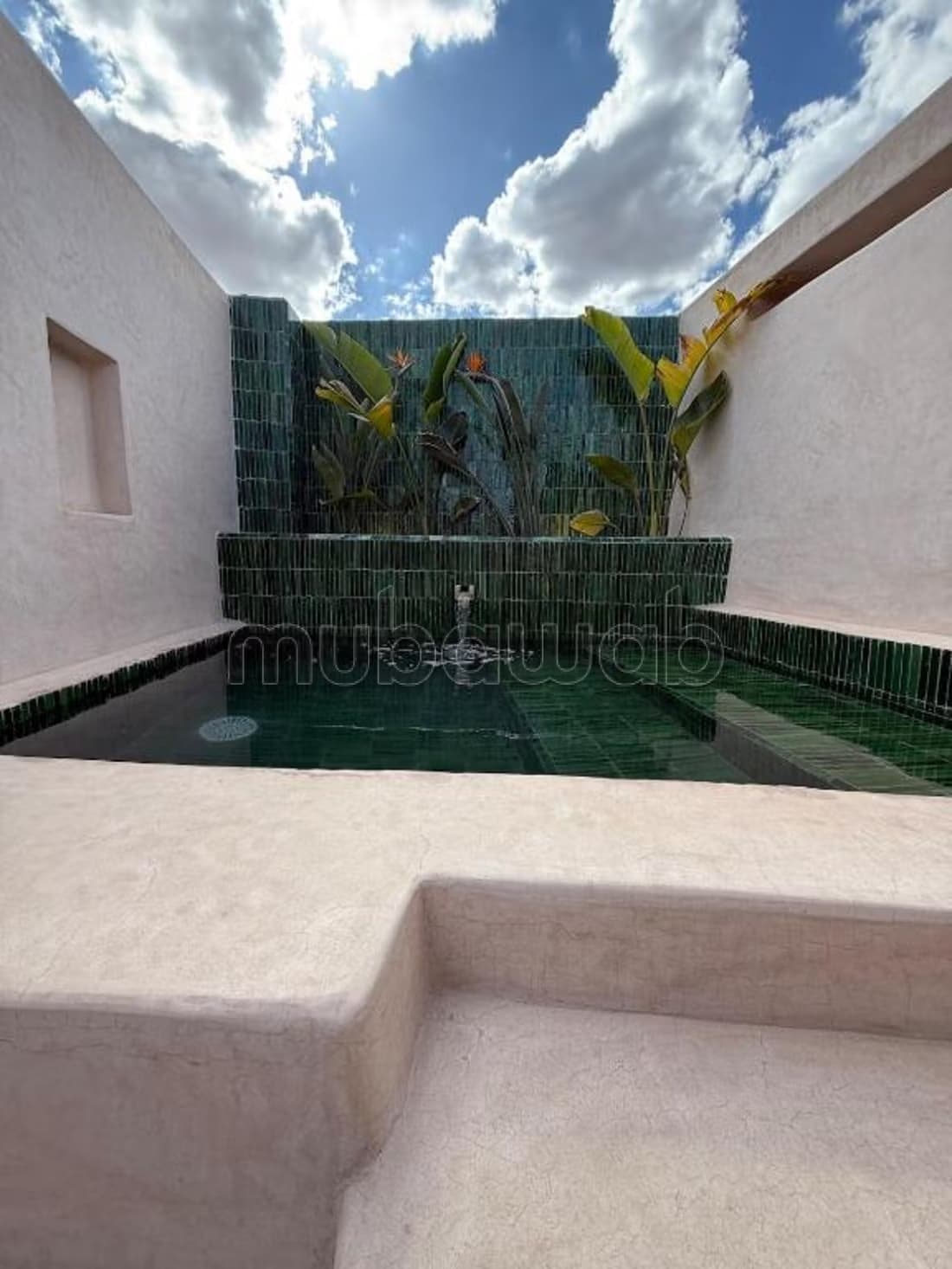 Vente Riad rénové Melkia avec bassin À Zaouia Abbassia