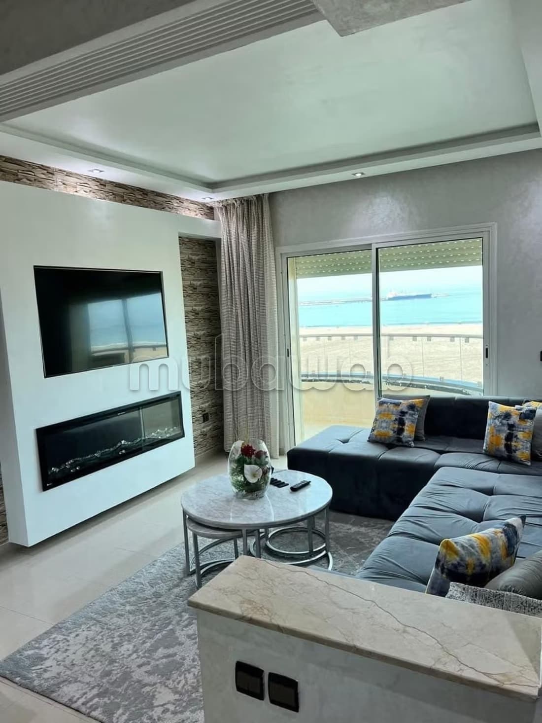 Appartement meublé à louer veu sur mer
