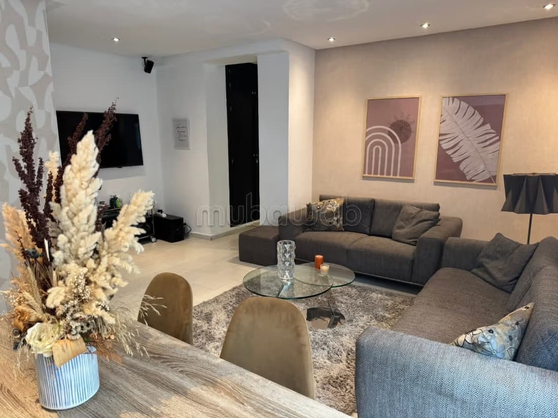 Magnifique grand studio à louer à Racine avec coure aménagée