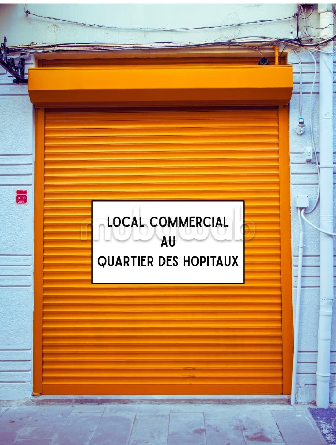 Local commercial au quartier des Hôpitaux
