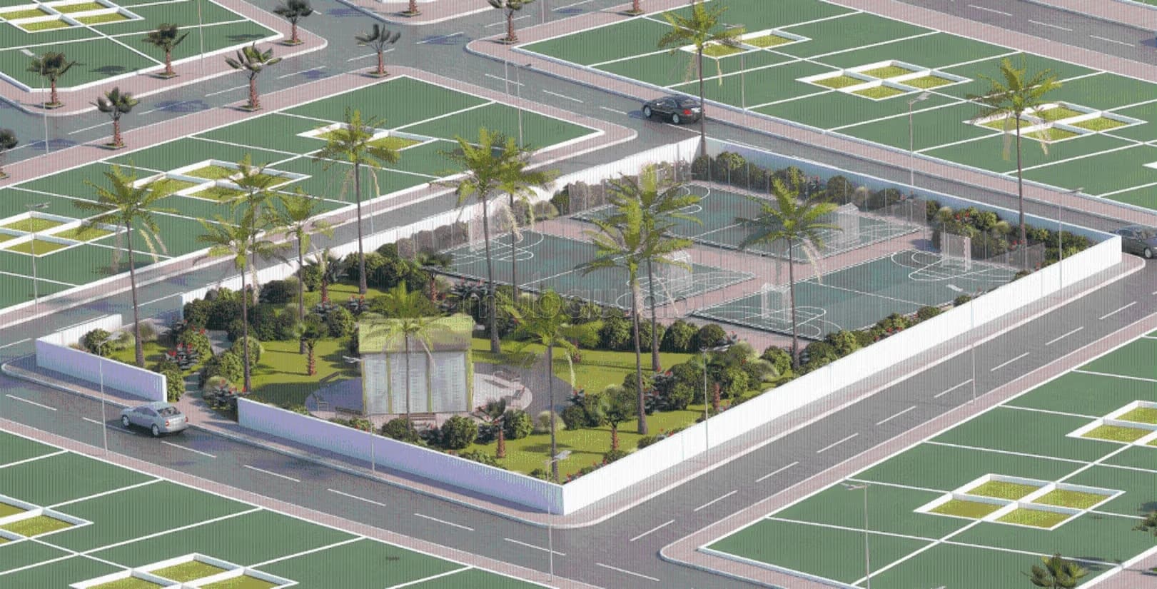 Lot de terrain r2 80 m2