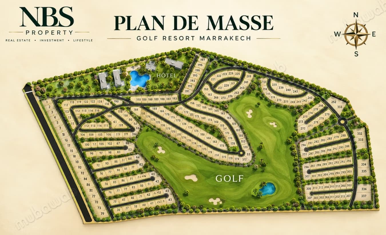 L’Art de Vivre en Bord de Green: Terrains d’Exception