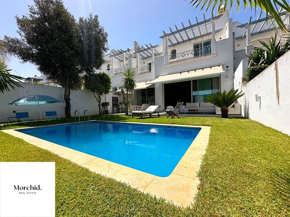 Villa d’Exception avec Piscine & Vue Mer – À 3min du Morocco...