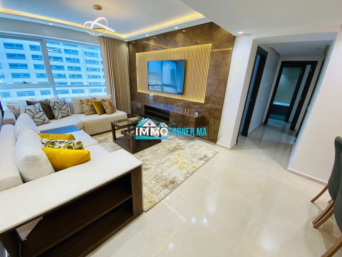 Magnifique appartement meublé à vendre à Malabata – Tanger