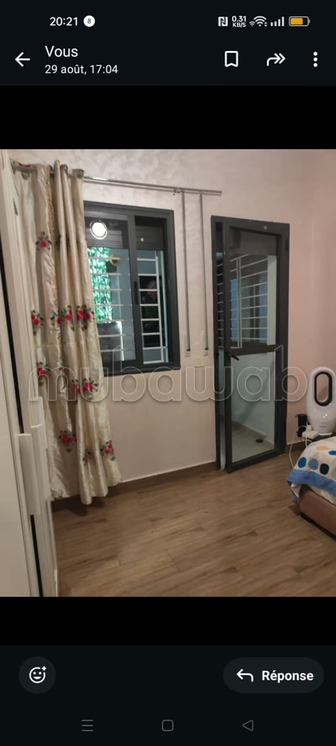 Appartement meublée a louer sur Meknès