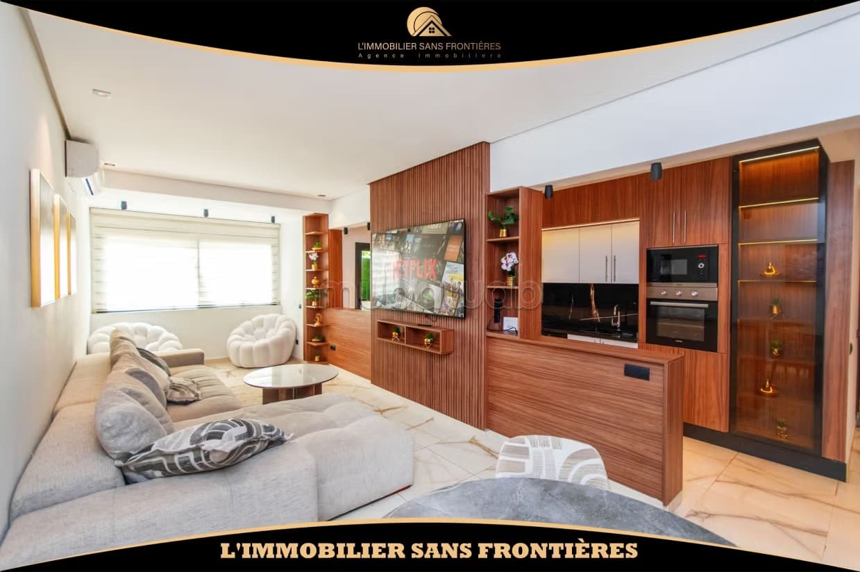 Appartement meublé à louer à Targa, 91 m², Marrakech
