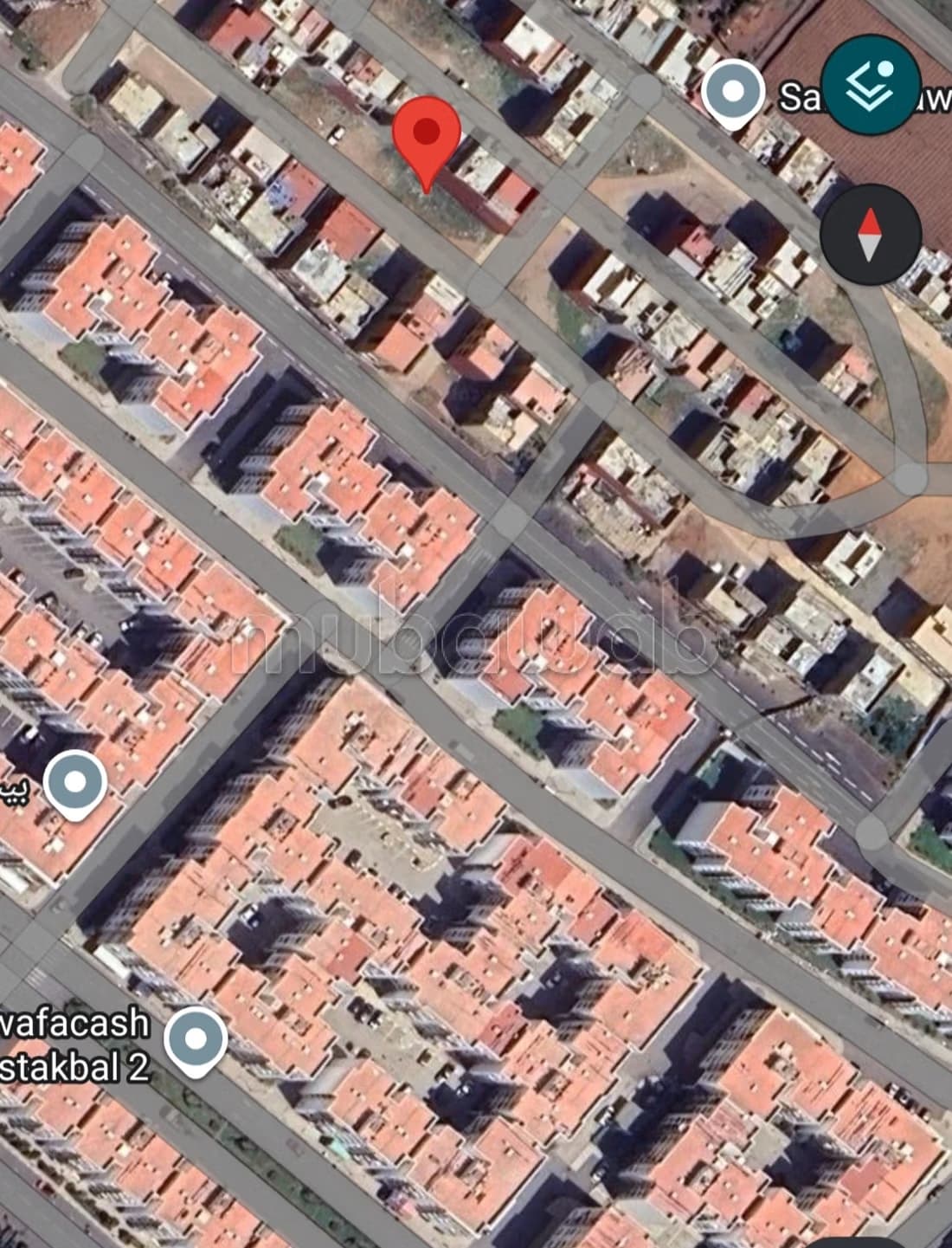 Vente terrain à Abouab Sala. Surface de 80 m²