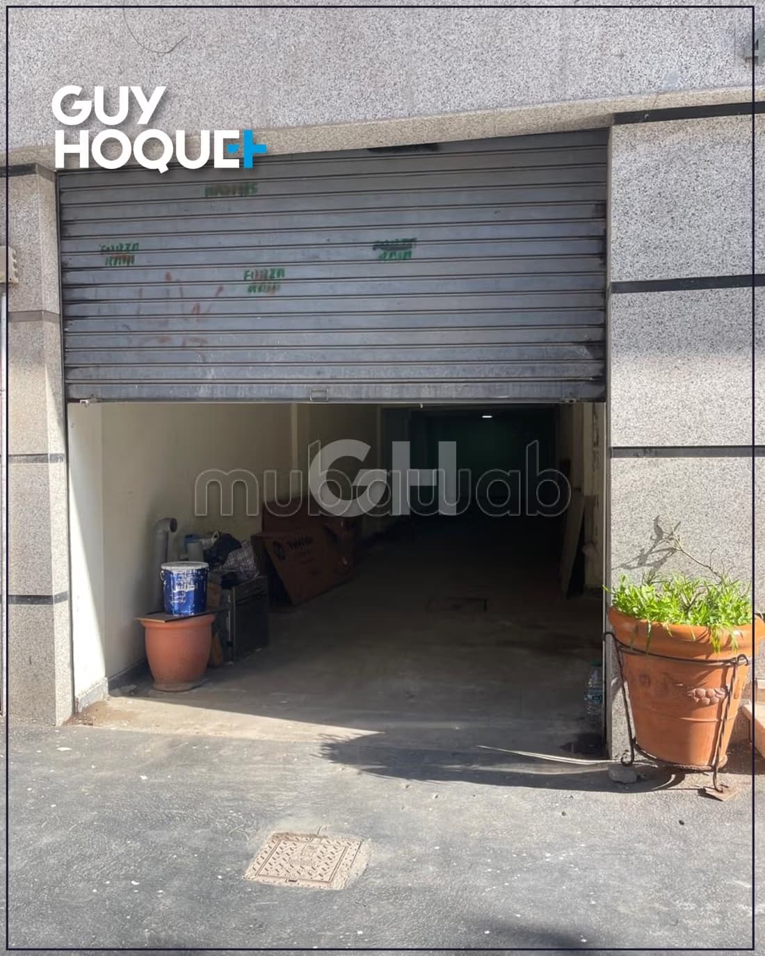 Local commercial 60 m² Maarif extension