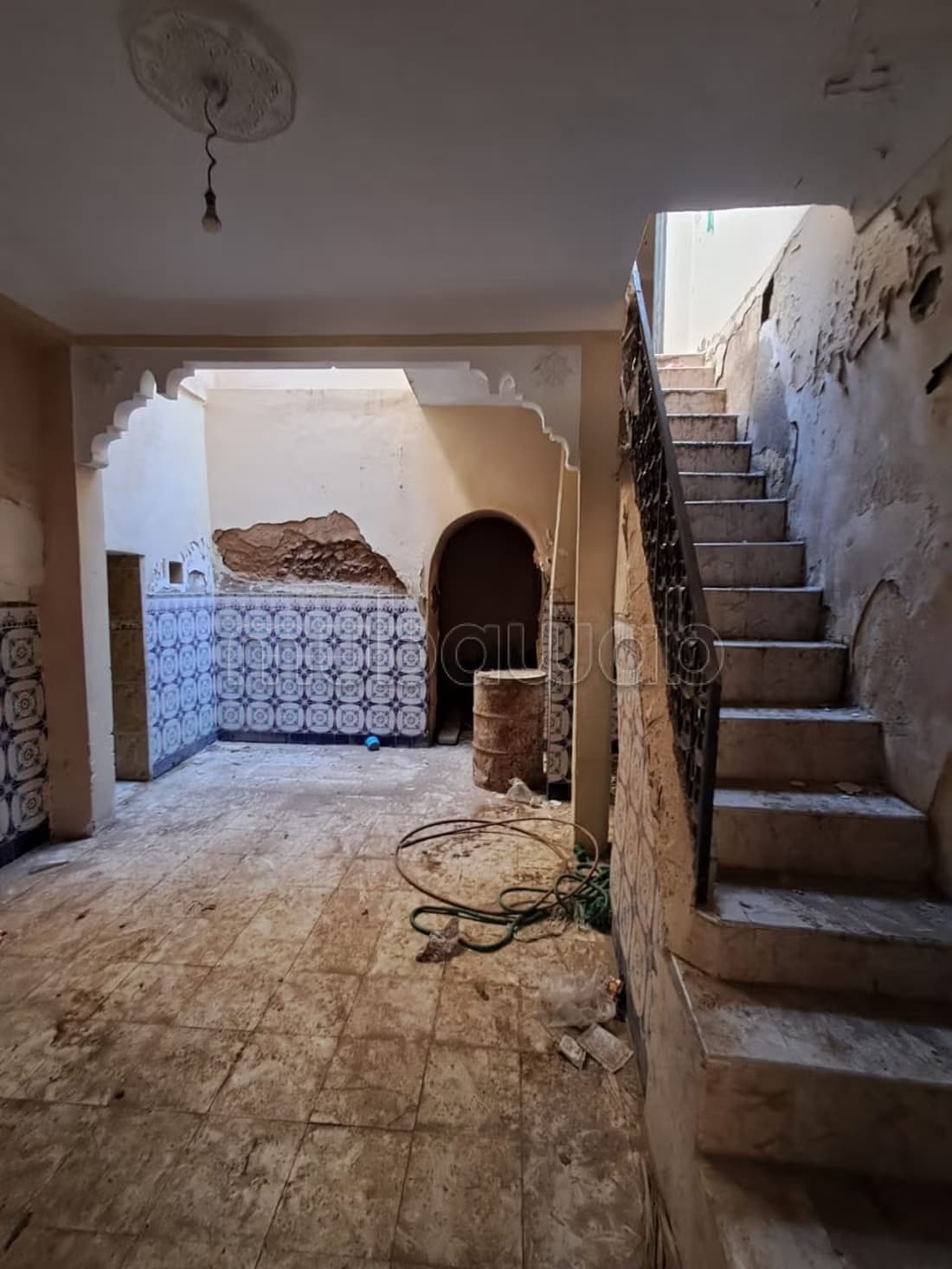 Une Toile Vierge à Riad Laarousse