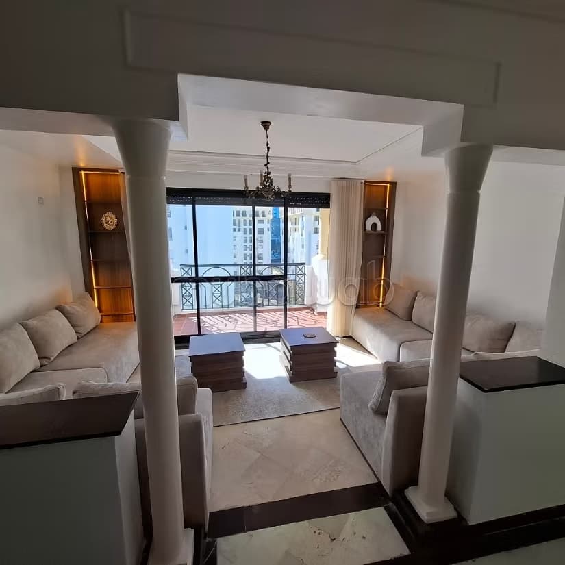 Appartement duplexe meublé à louer à Malabata