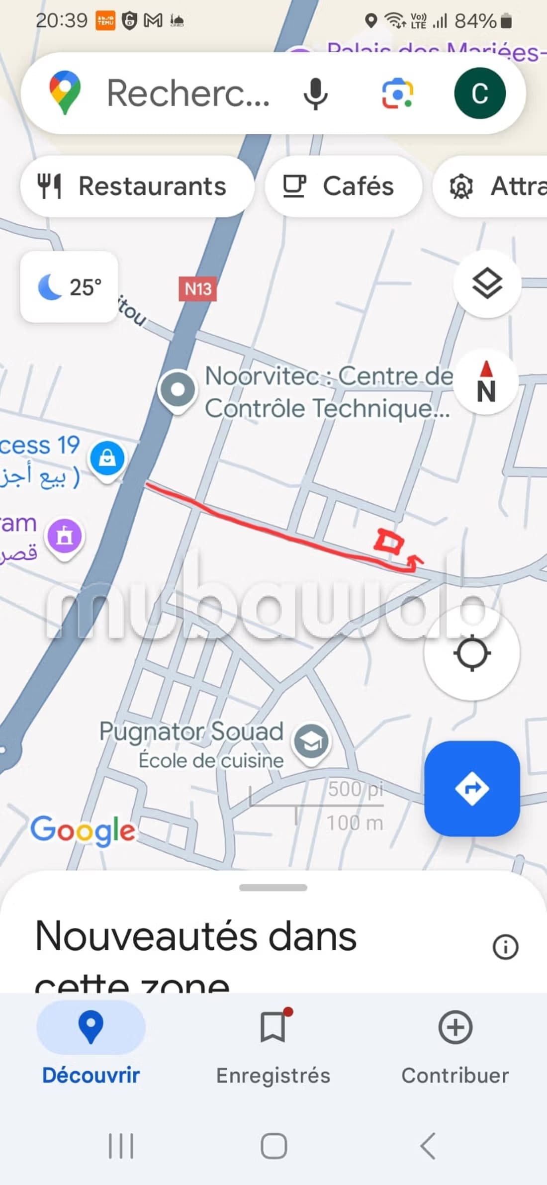 Terrain constructible 156 mètres carrés