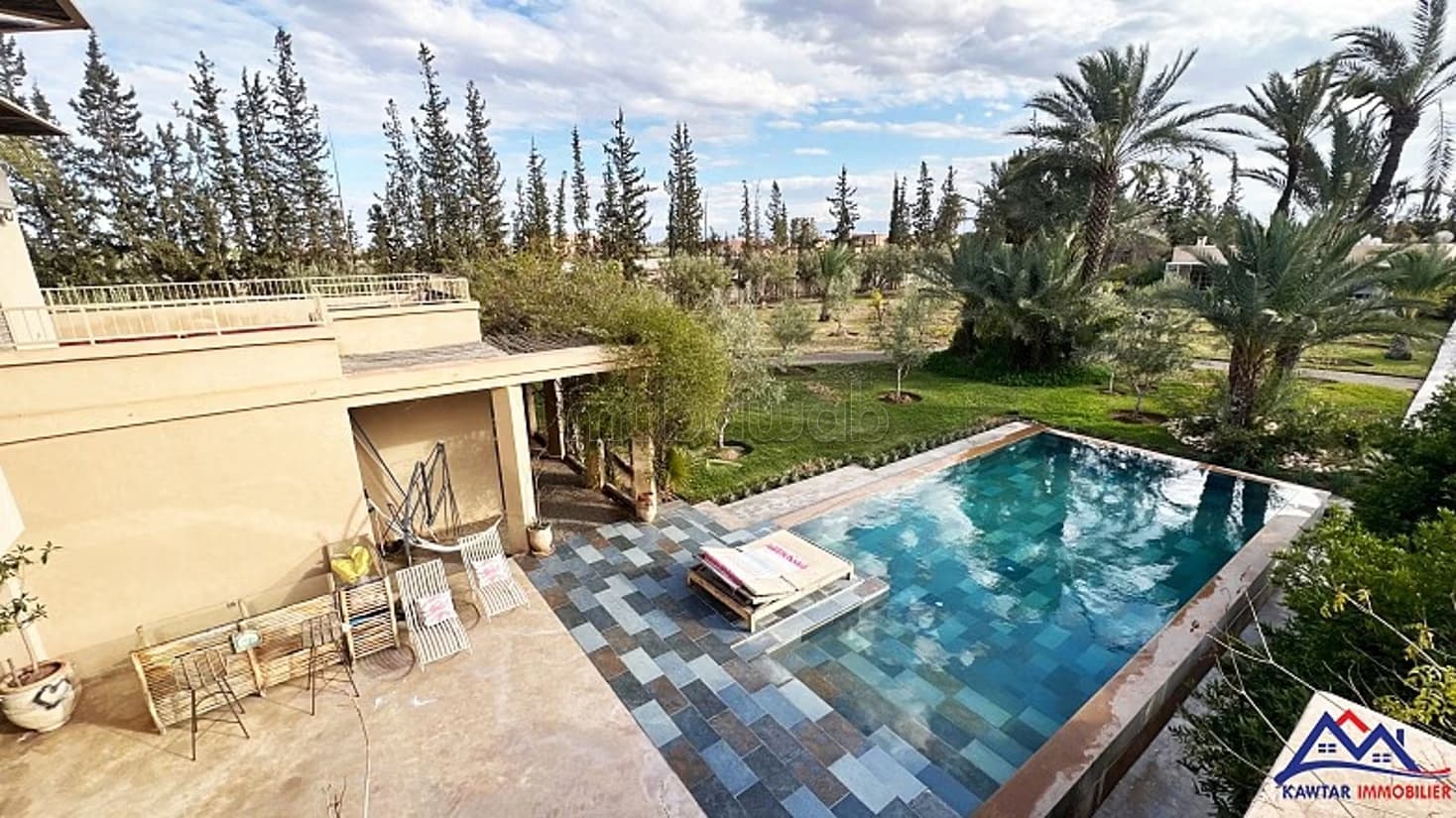 Somptueuse villa à vendre sur la Route de Fès