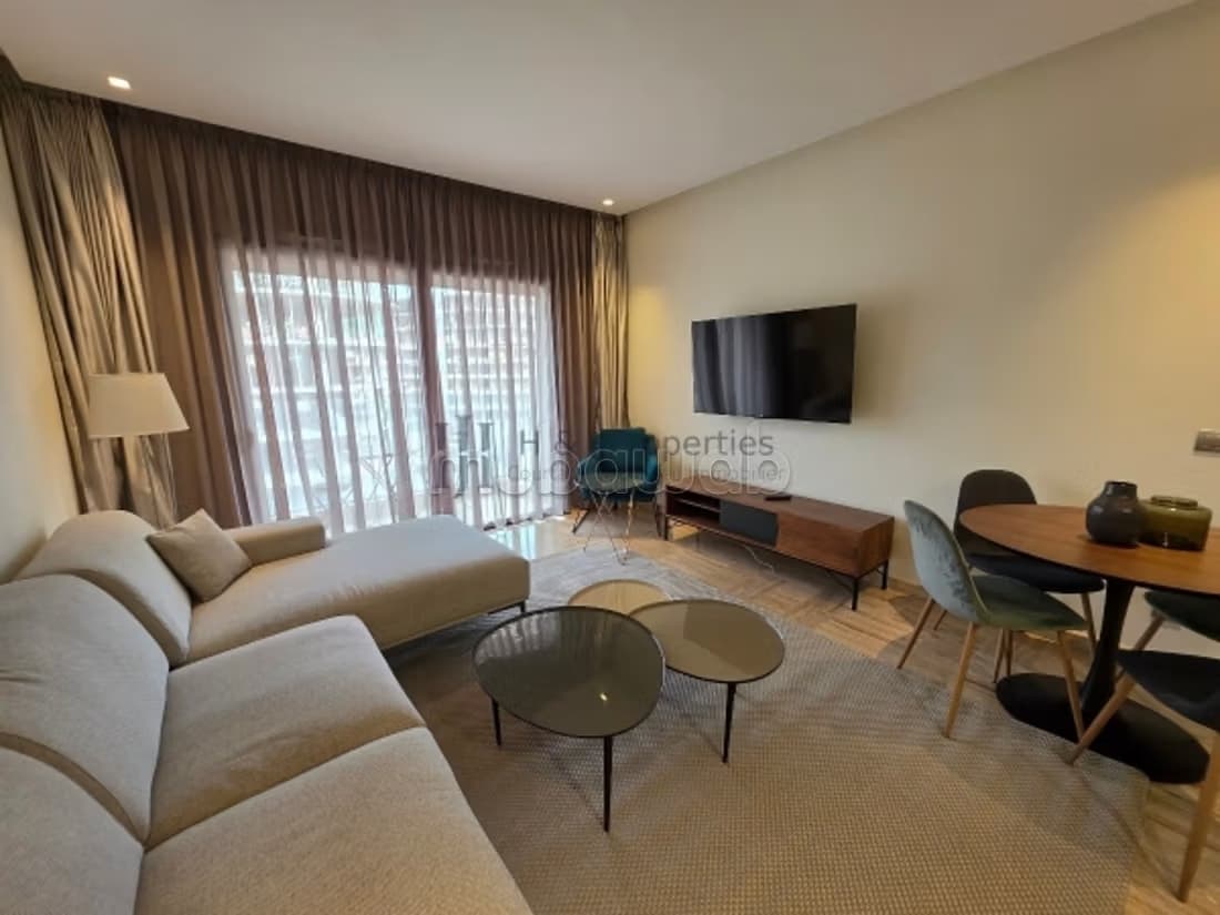 T2 meublé de 60m² – 1 chambre – balcon