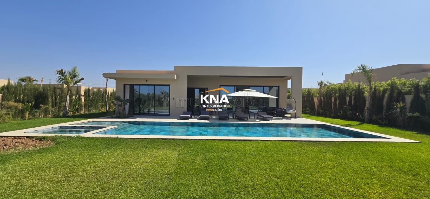 Jolie Villa moderne de plain pied située au sein d’une résid...