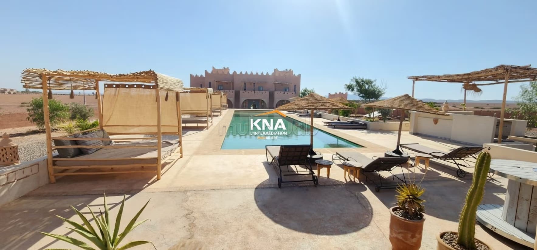 Maison d’hôtes de style mixte dotée d’une vue à 360