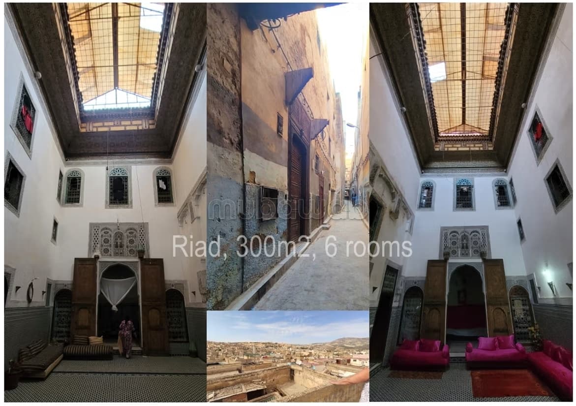 Riad, 300m2, 6 chambres, Gzira Derb Drouj