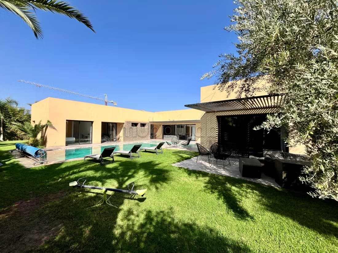 Magnifique villa moderne à louer Marrakech