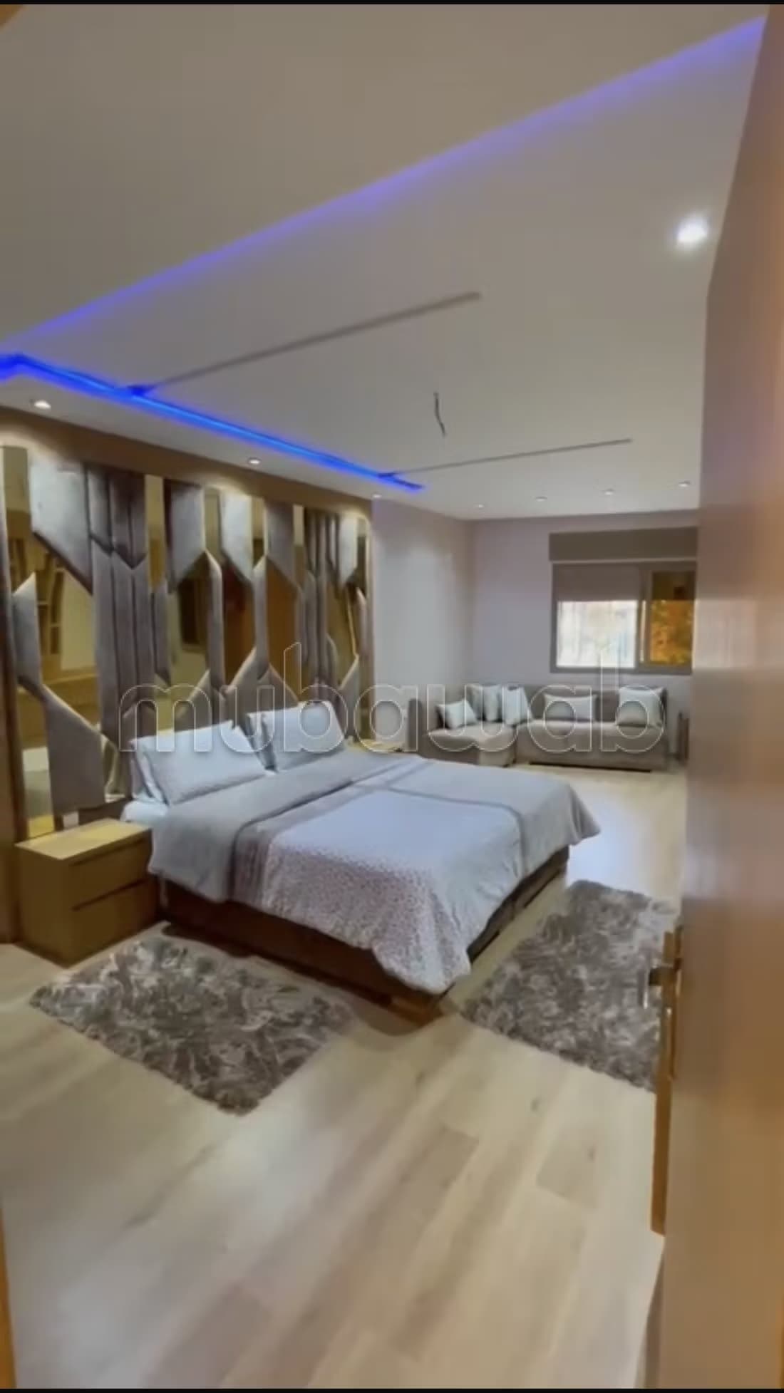 Vend appartement à Wilaya. 3 chambres agréables. Bien meublé
