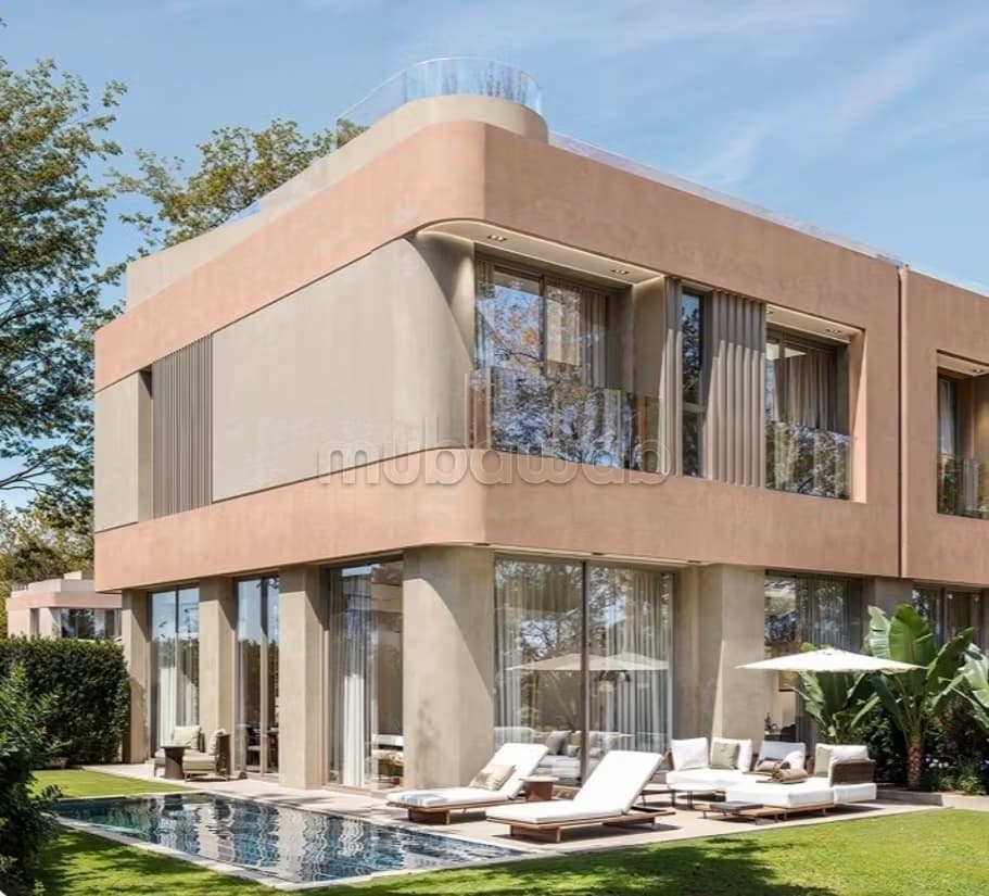 Projet de petites villas de luxe finition haut de gamme et p...