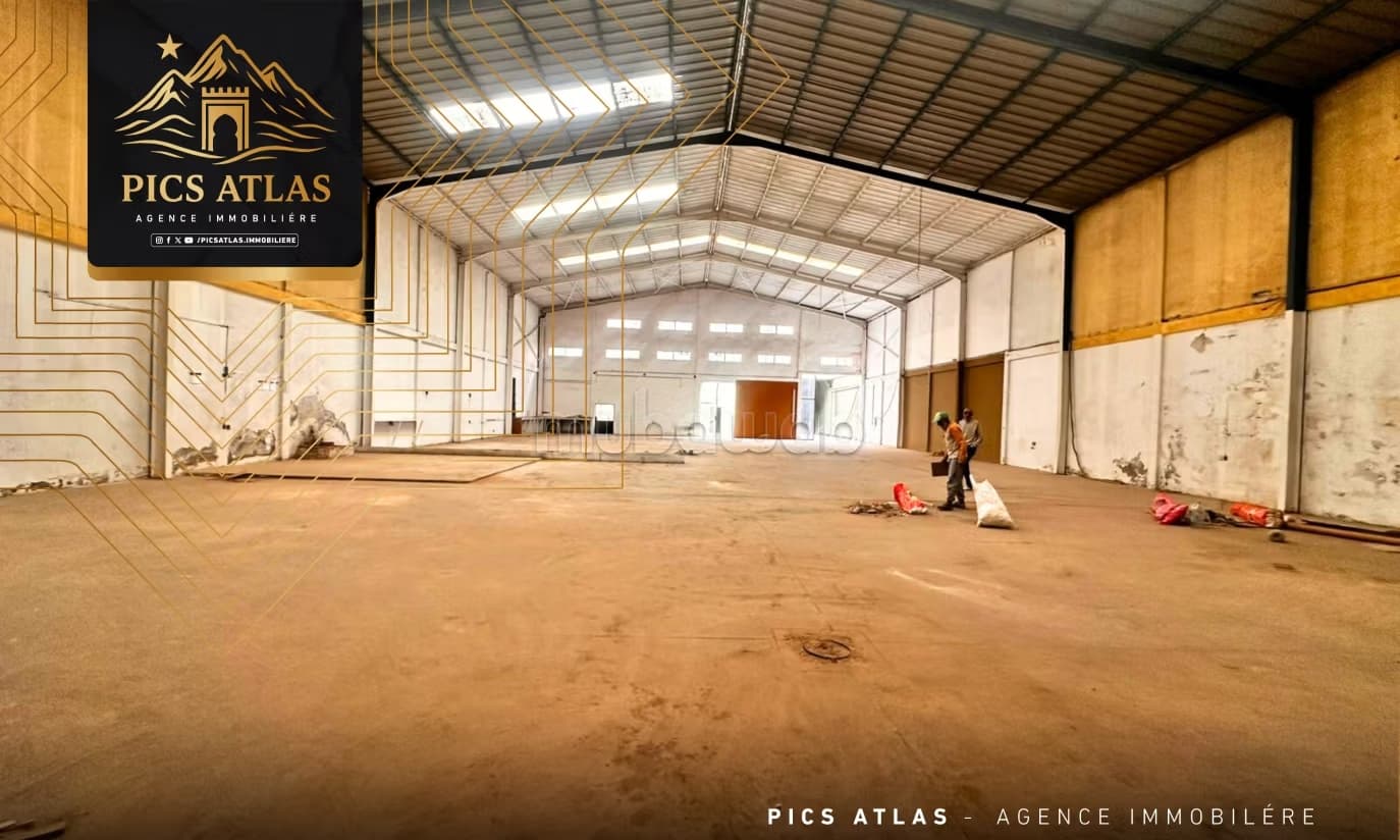 Dépôt industriel à vendre – Sidi Ghanem – Marrakech