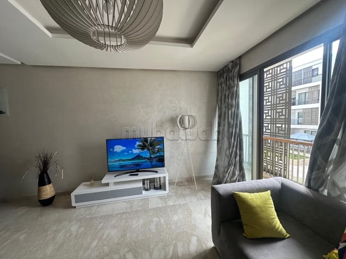 Coquet appartement meublé à Marina Salé