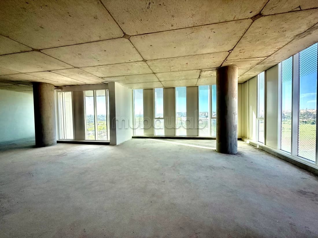 Plateau de bureau brut 160m casa finance city
