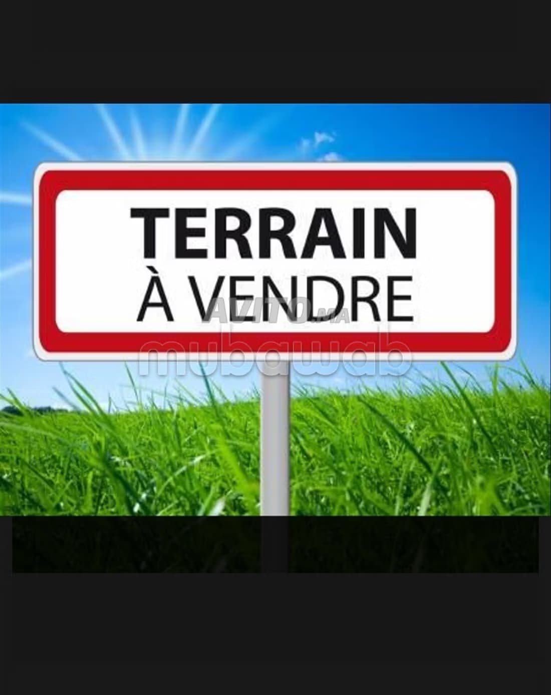 Terrain à vendre Riad Ismailia Meknès 100 m2