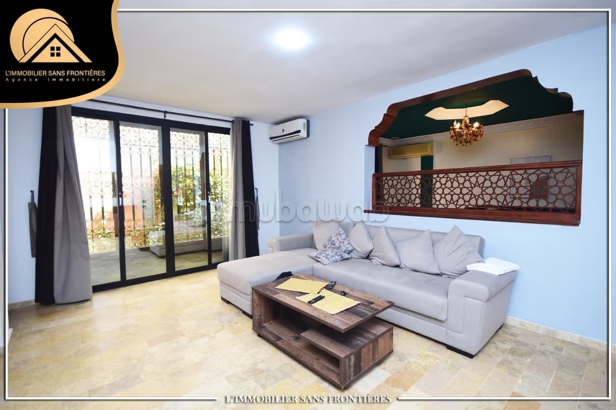 Villa meublée à louer à Afaq — 2 jardins privés — 144 m²