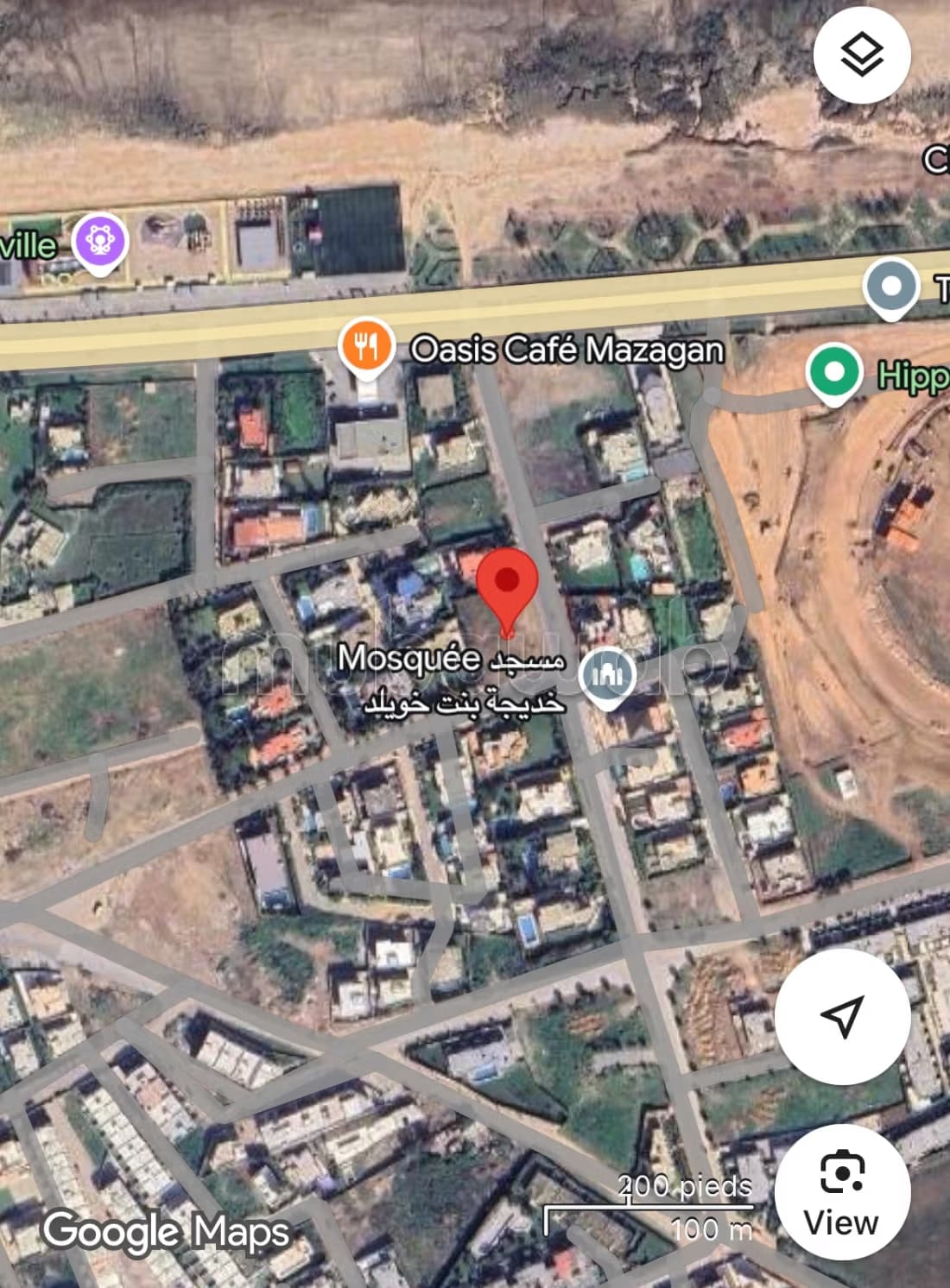 Vente Terrain Villa Californie El Jadida