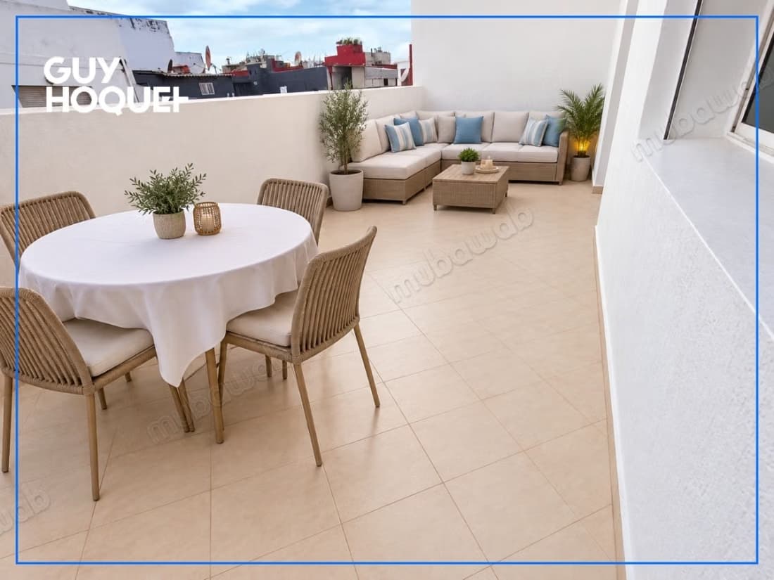 Appartement terrasse 4eme étage quartier Burger