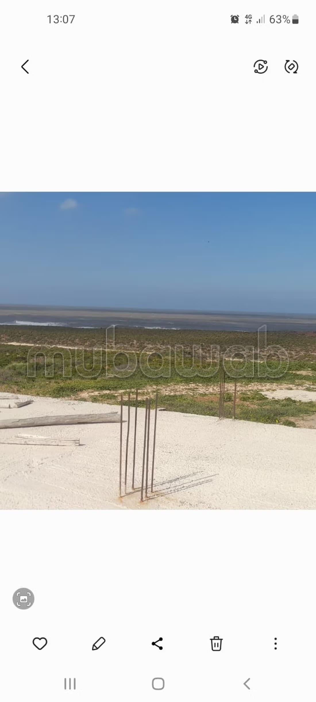 Terrain 1 hectare avec vue mer exceptionnelle
