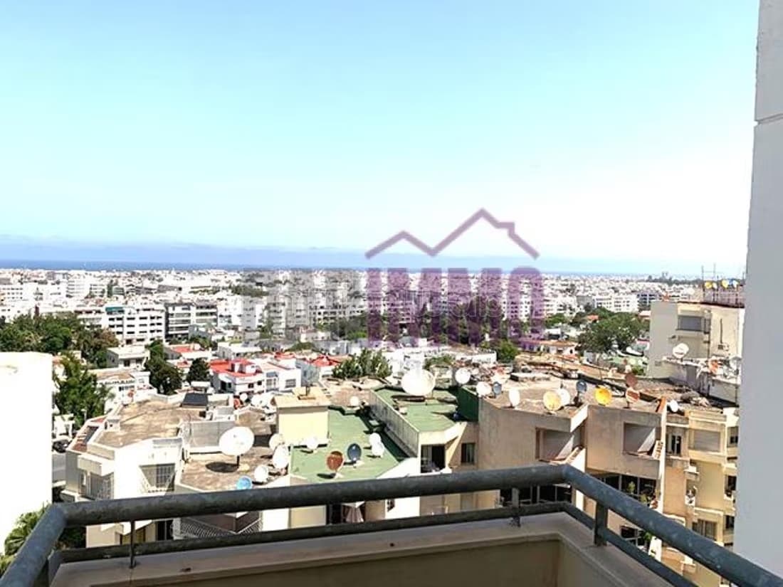 Bel appartement sans vis à vis haut agdal