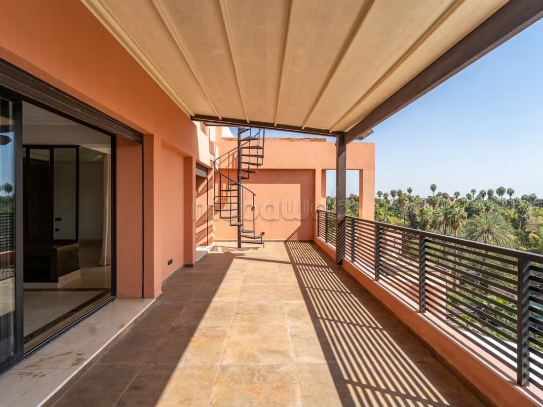 A vendre appartement avec terrasse vue jardin Majorelle