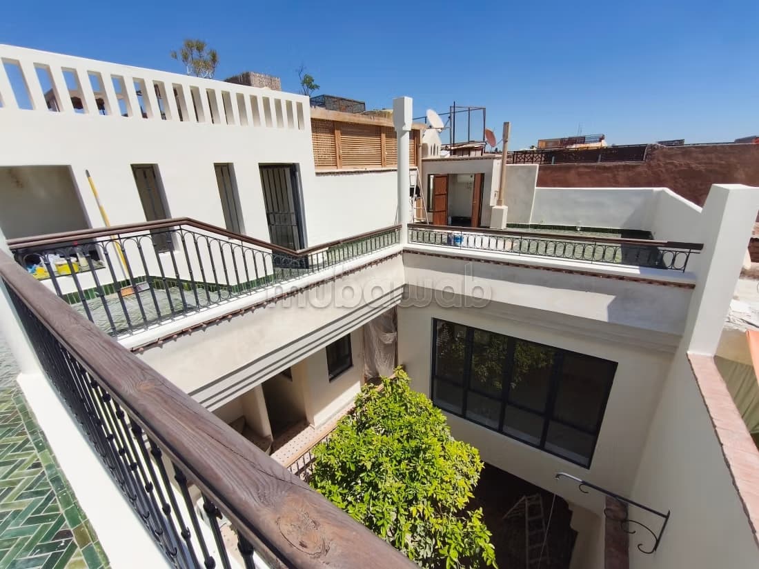Superbe riad titré 106 M2 au sol Bab doukkala
