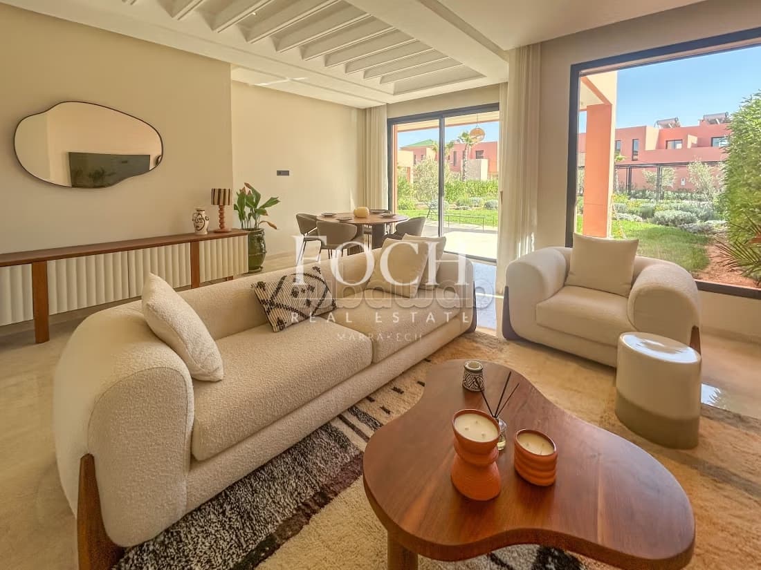 Villa Contemporaine Jamais Habitée en Résidence Sécurisée