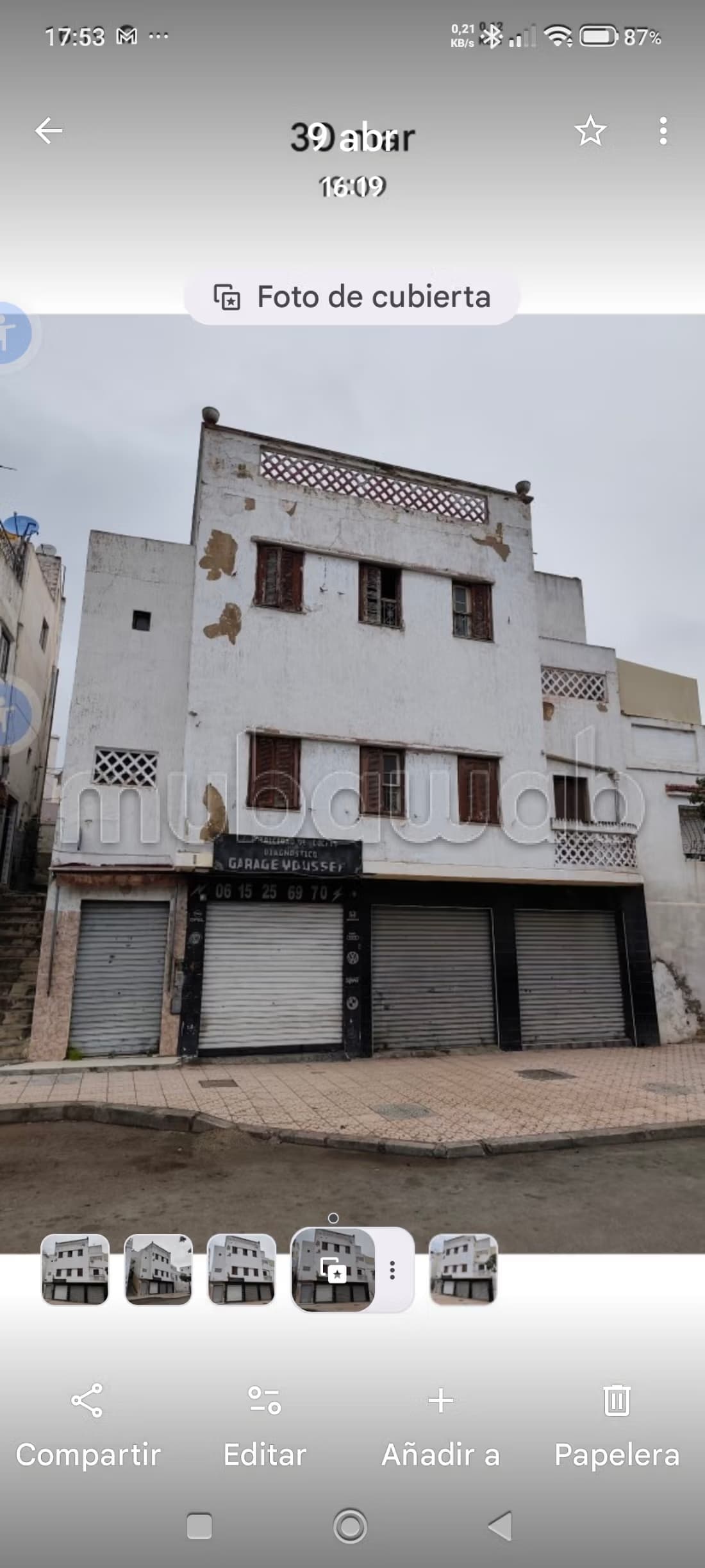 Vente d'une propriété dans la ville de Tetuán