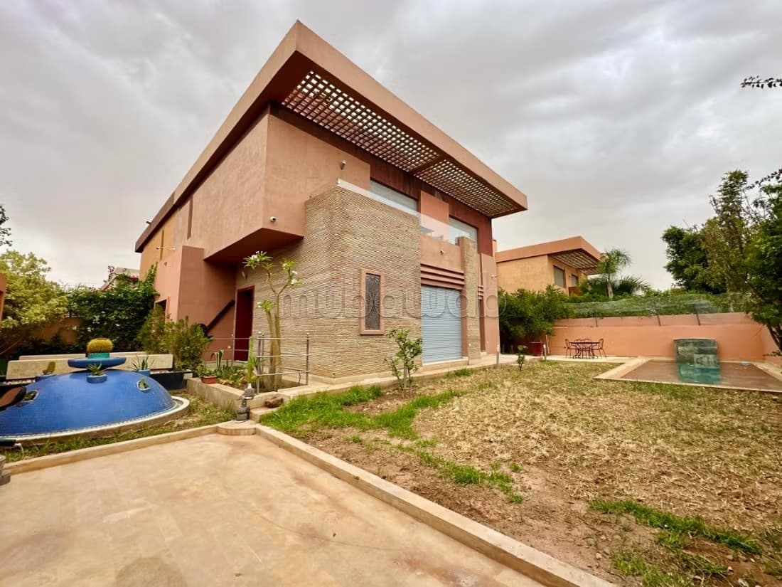 Villa contemporaine – résidence akenza marrakech