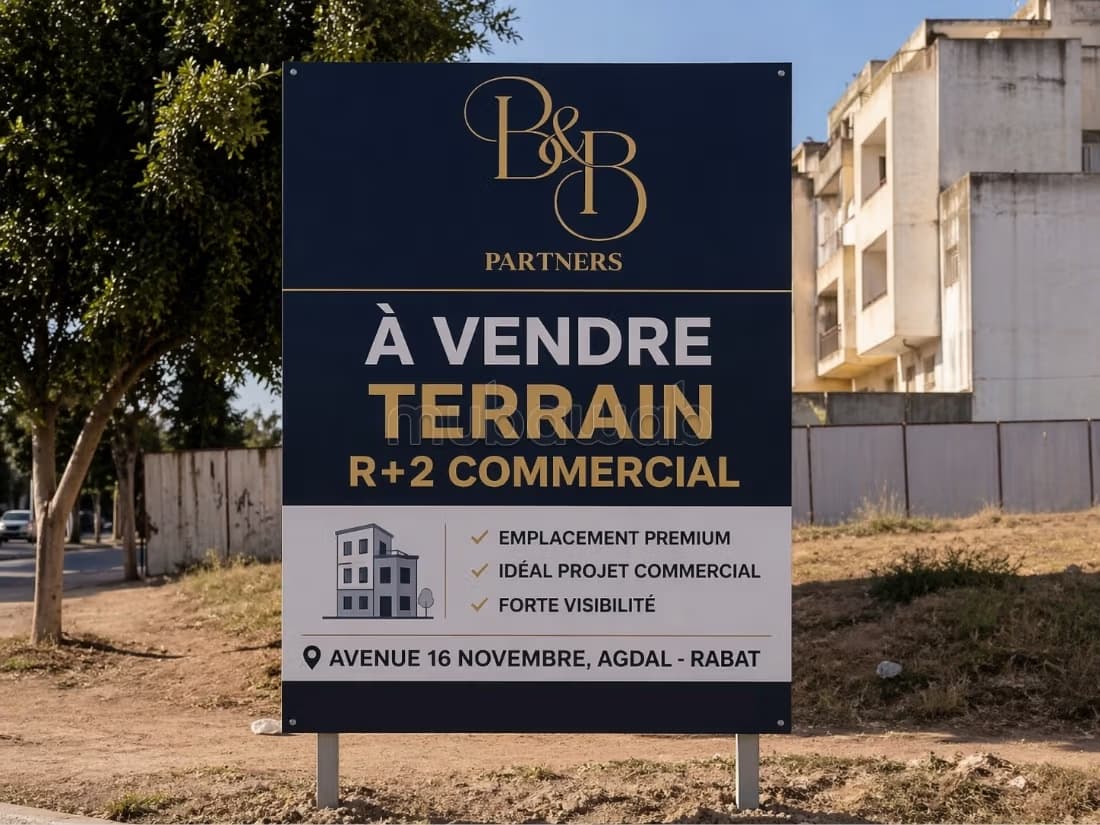 Exclusivité b&b partners – terrain commercial premium à agda