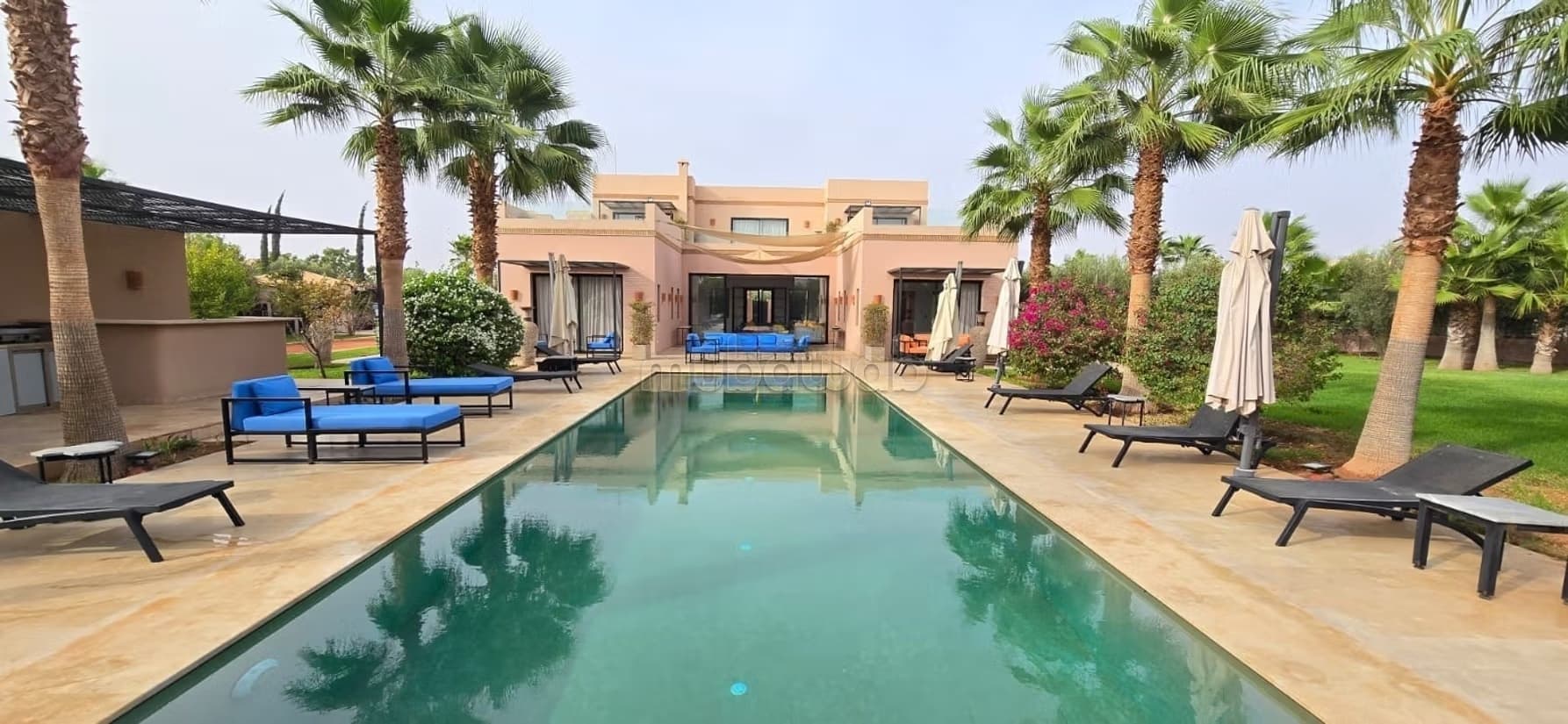 Villa domaine sécurisé Marrakech Rte de Fès