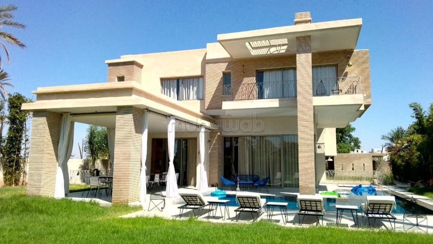 Villa contemporaine proche golf Amelkis Marrakech